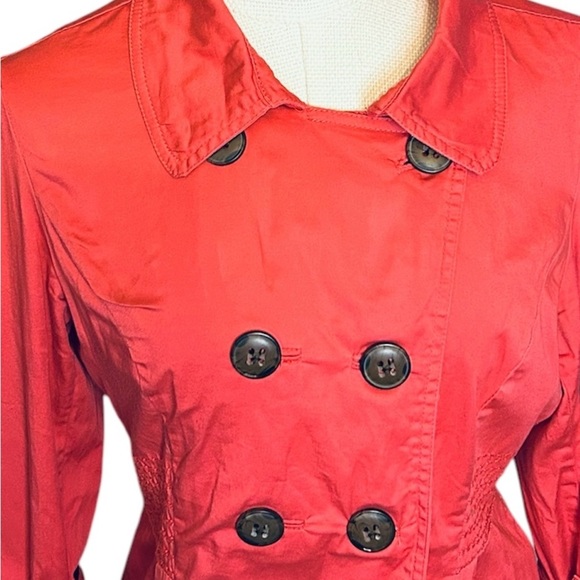 American Rag Women's Double-Breasted Red Jacket Size Large - Picture 2 of 7